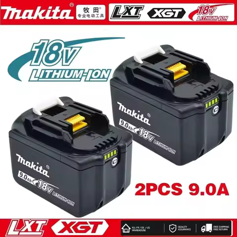 100% Genuine Makita 18v battery 9.0Ah,BL1860B,6.0Ah,5.0Ah,BL1850B,3.0Ah,BL1830B,BL1820,18v power too