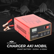 Car Battery Charger Smart Battery 12V/24V 6-105AH MF-2 Automatic Battery Powerbank Battery Tool Batt