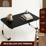 PREMIUM FOLDING STUDY TABLE 15MM THICKNESS PORTABLE LARGE LESEHAN | COMPUTER LAPTOP TABLE 120x50 120