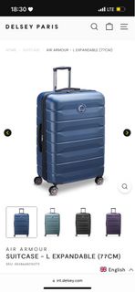 delsey air armour 30 Luggage 大呎吋