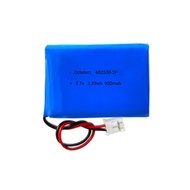 602530-2P polymer lithium battery 3.7V 900mAh induction speaker visual door lock battery