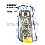 MITSUBISHI TRITON 2.5 16V 4D56T 4D56 ENGINE TOP FULL OVERHAUL GASKET SET