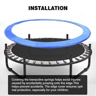 Trampoline Edge Cover Spring UV Resistant Edge Protector Safety Mat Tear-Resistant Round Replacement 10ft12ft In Diameter