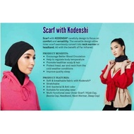 AULORA Topi Selendang with kodenshi® 100% original dari JEPUN/AULORA Scarf with kodenshi®