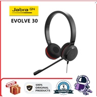 Jabra EVOLVE 30 USB Noise Cancelling Headphones Mute Button Telephone Headset