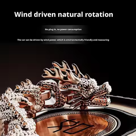 Car Accessories Solar Energy Dragons Move Around The World Dynamic Car In Aromatherapy Youlong Car P