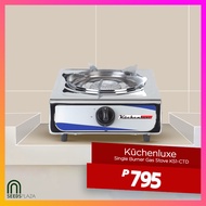 Kuchenluxe Stainless Double or Single Burner Gas Stove KS1-CTD / KS3-CTD