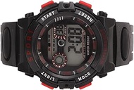 Digital Watch, Outdoor Men Electronic Watch WR50M Waterproof Fashionable Multi Functional Clear Larg