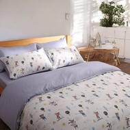 Jacob Free Graffiti 60 Pcs Tencel Bed Covered With Quilt Cover Four-Piece Set Single With 5 * 7 Dual