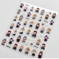 Labubu 5D embossed sticker, premium 5D silk labubu sticker - Ann933233