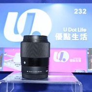 Sold out）『收機鏡』『Trade In優惠』新淨 淨鏡 Sigma 30mm F1.4 DC DN For Canon EF-M 自動對焦 大光圈 人像 旅行一流 EF-M Mount EFM