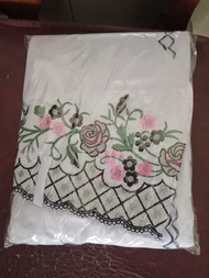 Mukena Mukenah Rukuh Rukoh Santri Lajuran Terusan Langsungan Terusan Katun Jepang Mutiara Santriwati