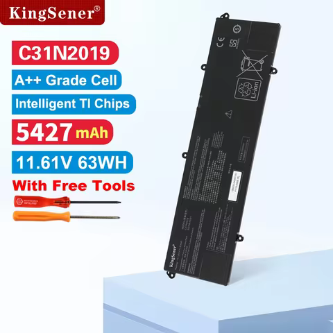 KingSener C31N2019 C31N2019-1 Laptop Battery For ASUS VivoBook Pro 14X OLED M7400 15 OLED M3500 M350