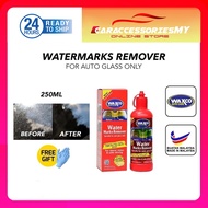 Waxco Water Marks Remover 250ml kereta window windshield car windscreen stain cermin watermark glass