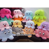 🇲🇾 80cm Sotong Plushie Reversible Octopus Viral, Octopus Plushie, Patung Sotong Comel