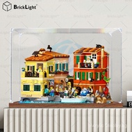 BrickLight™for Lego 21359 Italian Riviera Town Transparent Acrylic Display Case for Figurines Storag