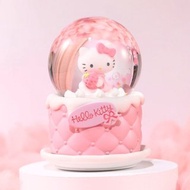 Hello Kitty 公主生日Party 水晶球音樂盒生日聖誕交換禮物三麗鷗
