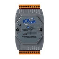 ICP DAS M-7065-G 4-ch Isolated (Wet, 4~30 VDC) DI and 5-ch Power Relay Module
