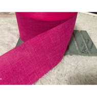 Cheap Zone~A302) 6.7cm Wide Cloth Ribbon Sold In Picture 1 Roll.many Feet, No Detailed Amount, Sale~