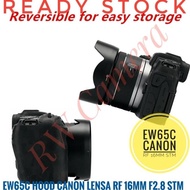 Sale Hood Ew-65C Ew65C Lens Canon Rf 16Mm F2.8 Stm 16 Mm Eos R Eosrp R7