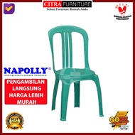Napolly | Kursi Plastik sandaran Napoly Big 101 | Kursi senderan - Merah