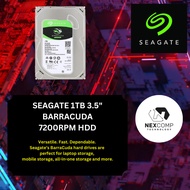 SEAGATE 1TB 3.5" BARRACUDA 7200RPM HDD