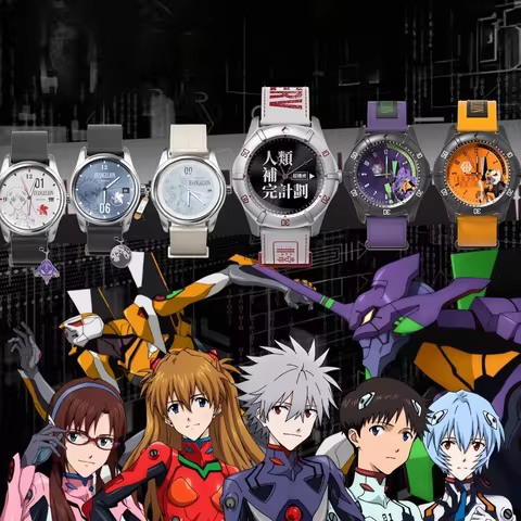 In Stock Original Boxfun Eva Evangelion The Final Mission Series Wrist Watch Blind Box Asuka Anime P