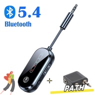 PA-HOME Bluetooth 5.4 Receiver Transmitter, With Mic Stereo Music Audio Adapter,  Airplane TV Car Sp
