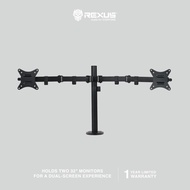 Rexus Dual Monitor Arm Bracket DBM02 Rexus Dual Monitor Bracket DBM-02