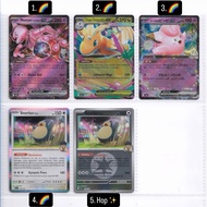 Pokemon EX Cards - Mewtwo, Mega Dragonite, Clefairy Lillie & Snorlax