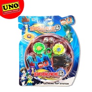 UNO BEYBLADE METAL FUSION TOY SET