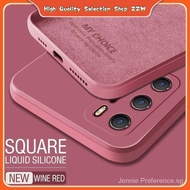 Huawei P30 P20 Pro P30 Lite Nova 4e Original Square Liquid Silicone Case Thin Soft Candy Shockproof Phone Cover