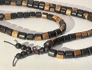 8mm 黑檀木 108顆 圓筒珠 佛手念珠