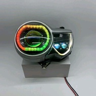 Lampu Depan Tirev Tiger Pece Set Biled Gen 2 RGB Motor Full RGB Tiger Revo Motor honda tiger revo