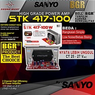 Kit POWER AMPLIFIER STK 417-100 SANYO MINI SIZE STEREO 100W