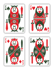 Bài tây Poker Russian Folk Art Playing Cards