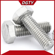 White Zinc Hexagon Screws, External Hexagon Bolts M3, M4, M5, M6 < DTY2 >