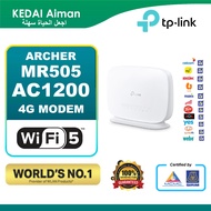 TP-LINK Archer MR505 4G+ Cat6 AC1200 Wireless Dual Band Gigabit Router
