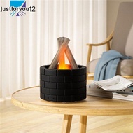 【JTFY】250ml Simulated Flame Humidifier for Aromatherapy with 1 3 6 Hour Timer Functionready stock