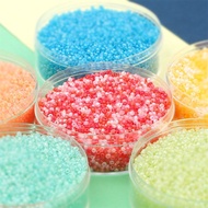 Handmade Scatter Beads Creamy Iridescent Glass Seed Beads DIY Jewelry Accessories