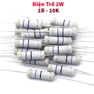 [Pack Of 10] Resistor Capacity 2W With Error 5% Value From 1R To