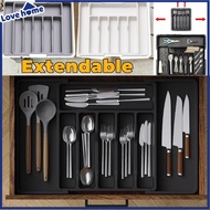 Extendable Cutlery Storage/Tray Tray Cutlery Tray/Eatware Tray/Drawer Storage Rack/Smacker Spoon For
