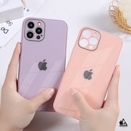 TPU Logo Glass Case iphone XR