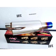Exhaust HKS Sport Muffler S Flow inlet 2"