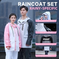 Fashion Raincoat Set Rain Coat For Motorcycle For Man Woman Anti-typhoon Rain Wear Rain Coat Motorcy
