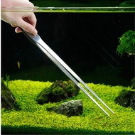 HAVENHUB 1pcs Aquarium Tank Aquascaping Tools Aquarium Scissor Tweezers Tool Stainless Steel Aquatic