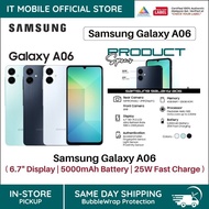 Samsung Galaxy A06 4G/5G Smartphones 4GB/6GB+128GB | 6.7" HD+ PLS LSD Display 60Hz Refresh Rate