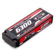 256404 Sunpadow ERC PLUS 6300mAh 7.4V LiPo 2S1P 110C (4MM PLUG)