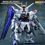 ACTION FIGURE ANIME ROBOT GUNDAME MGSD FREEDOM FIGHTER X10A NOT BANDAI READYY