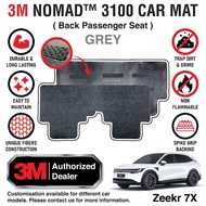 (SG Seller) Zeekr 7X 3M™ Nomad™ 3100 Car Mat ( Back Passenger Seat ) ( GREY ) | Durable Anti Slip Ma